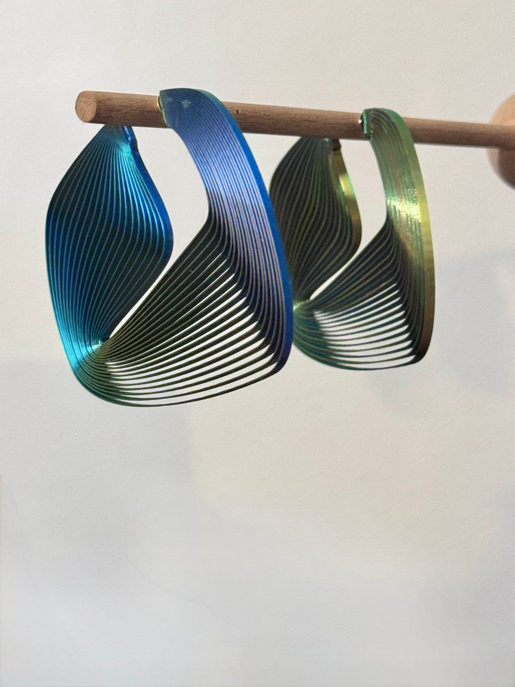 "Circonstances" Hoop Earrings