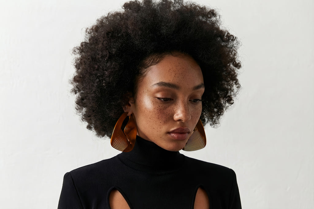 créoles unique lineaires par miette bioplastique