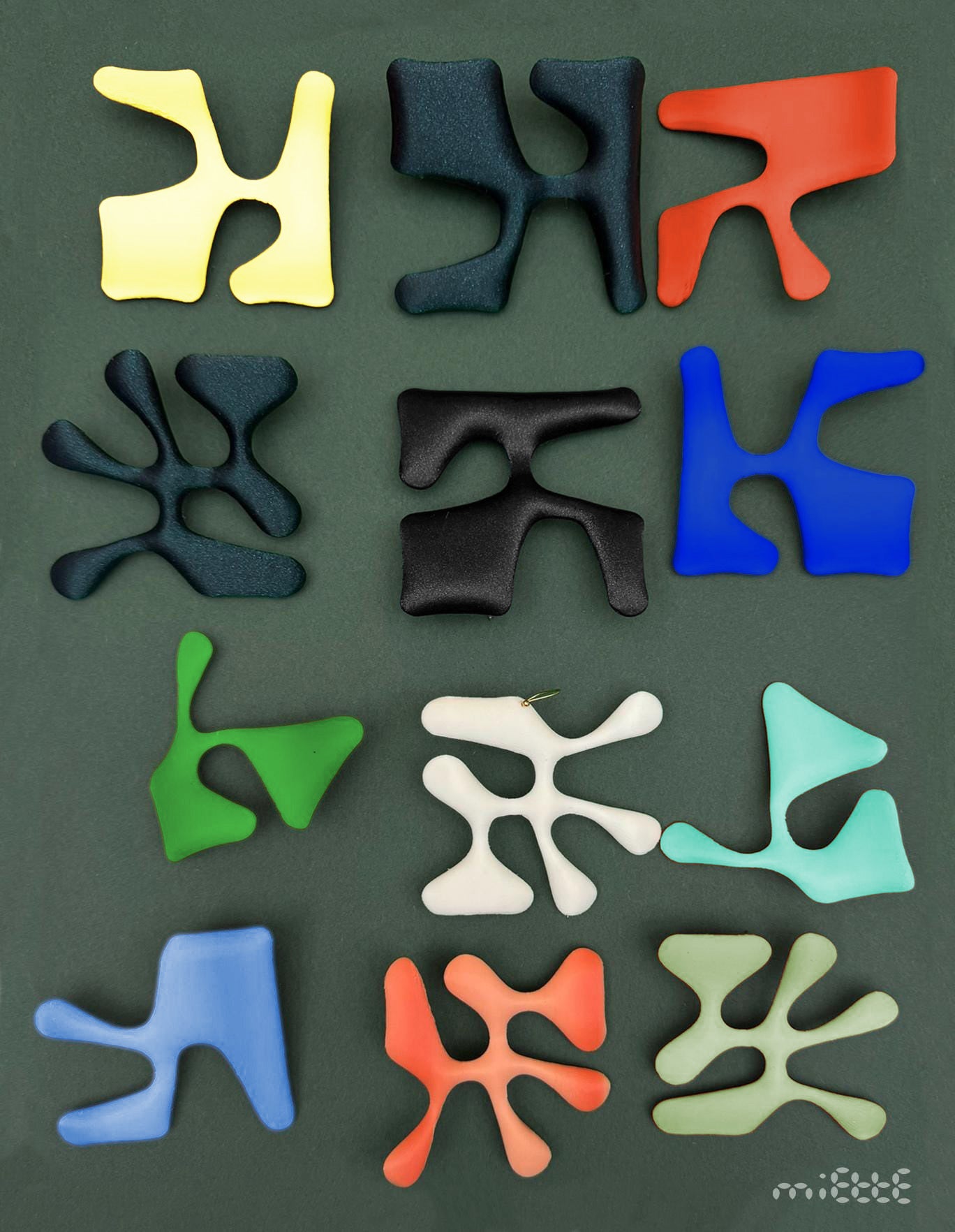  - sustainable bioplastic jewelry - Miette