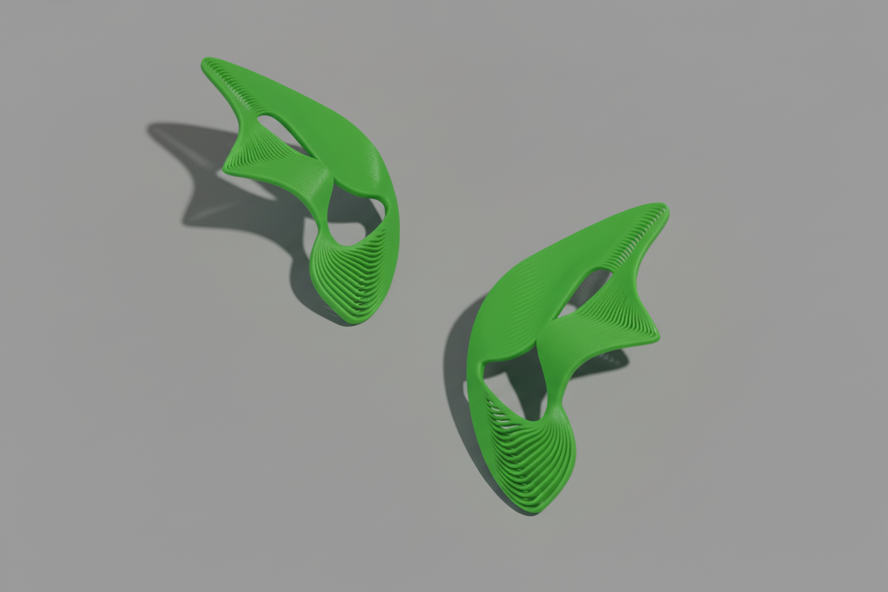  - sustainable bioplastic jewelry - Miette