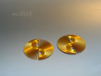 Géantes "Miroir" - handmade PLA bioplastic earrings - Miette jewelry